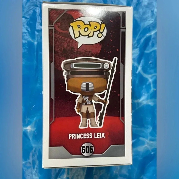 Star Wars Return of the Jedi - Princess Leia - #606 Funko Pop! - BNIB - Picture 3 of 6